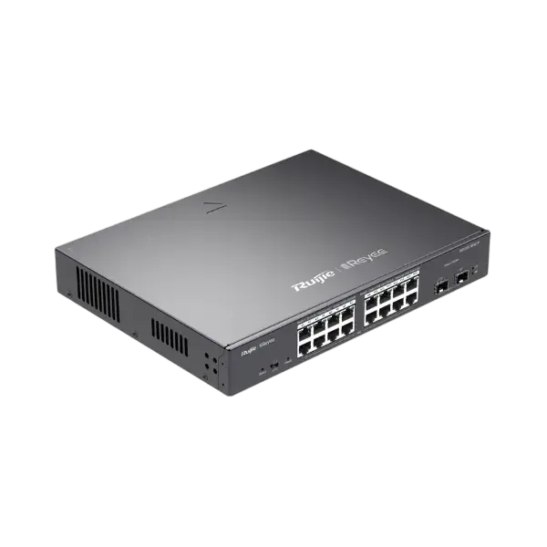 Ruijie Reyee RG-ES218GC-P 18-Port Gigabit Smart Cloud Managed PoE+ Switch with 2 SFP